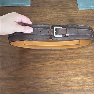 Ralph Lauren Brown Leather Women's Belt